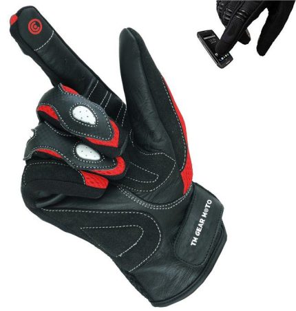 Summer Motorcycle Gloves in  Leather, Mesh and Carbon
